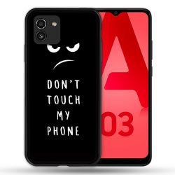 Coque Pour Samsung Galaxy A03 Humour Don't Touch