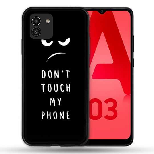 Coque Pour Samsung Galaxy A03 Humour Don't Touch