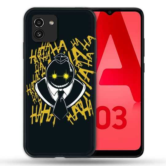 Coque Pour Samsung Galaxy A03 Manga Assassination Classroom Kuro Noir