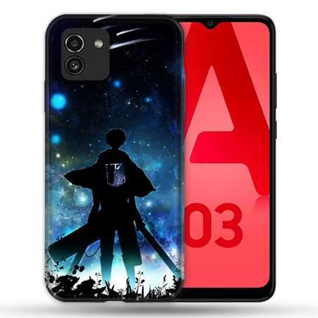 Coque Pour Samsung Galaxy A03 Manga Attaque Titans Levi
