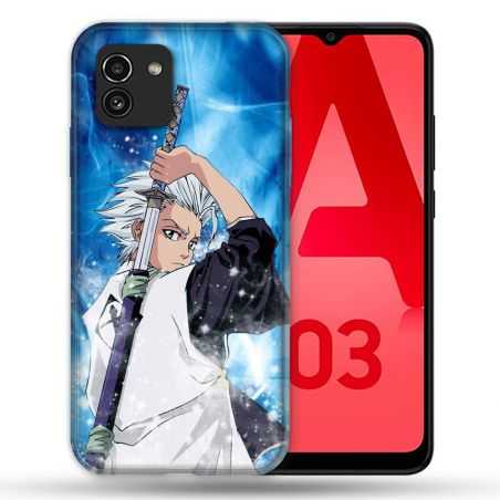 Coque Pour Samsung Galaxy A03 Manga Bleach Hitsugaya