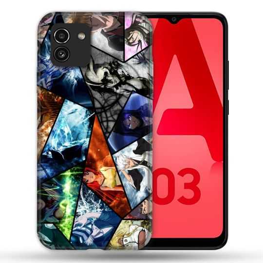 Coque Pour Samsung Galaxy A03 Manga Bleach Pele Mele