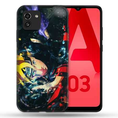 Coque Pour Samsung Galaxy A03 Manga Boruto Eclair