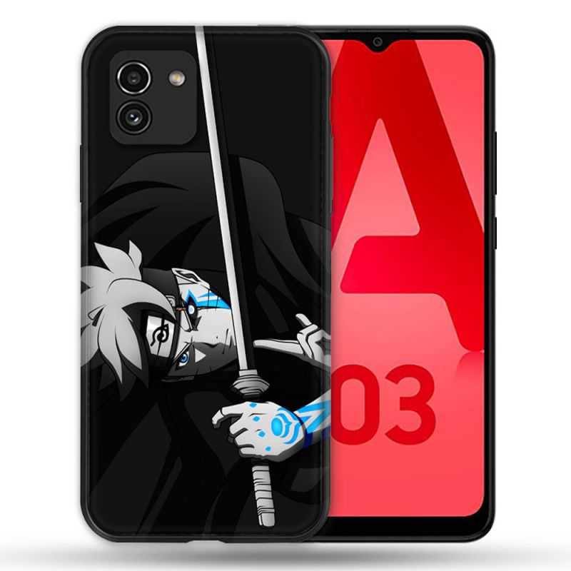 Coque Pour Samsung Galaxy A03 Manga Boruto Epée