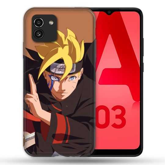 Coque Pour Samsung Galaxy A03 Manga Boruto Signe