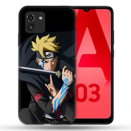 Coque Pour Samsung Galaxy A03 Manga Boruto Tatouage