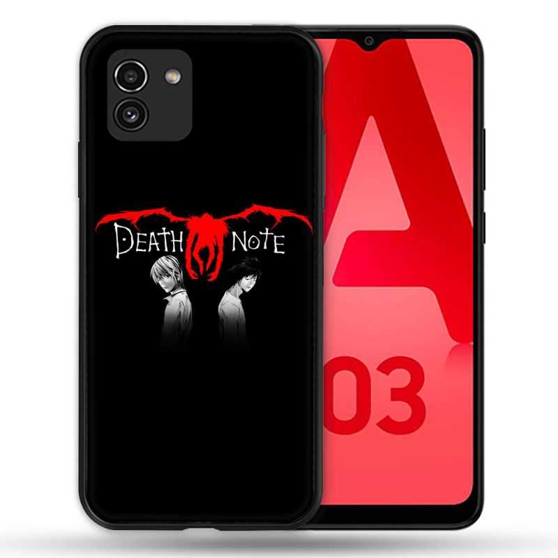 Coque Pour Samsung Galaxy A03 Manga Death Note Noir