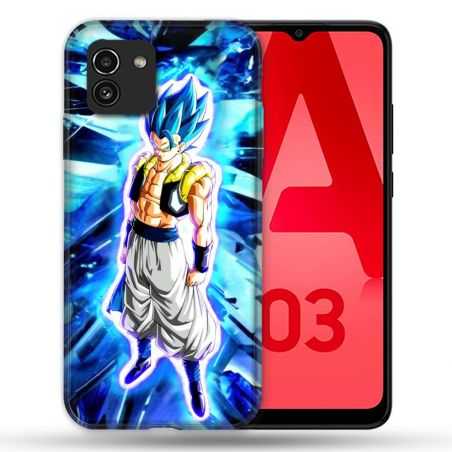Coque Pour Samsung Galaxy A03 Manga Dragon Ball Gogeta Lumiere