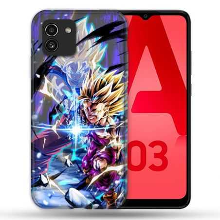 Coque Pour Samsung Galaxy A03 Manga Dragon Ball Sangohan Duo