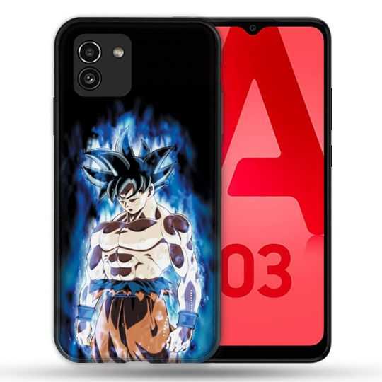 Coque Pour Samsung Galaxy A03 Manga Dragon Ball Sangoku Noir