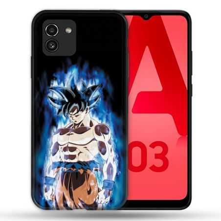 Coque Pour Samsung Galaxy A03 Manga Dragon Ball Sangoku Noir