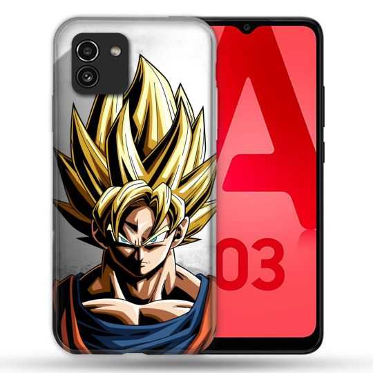 Coque Pour Samsung Galaxy A03 Manga Dragon Ball Sangoku Portrait