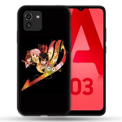 Coque Pour Samsung Galaxy A03 Manga Fairy Tail Logo Noir