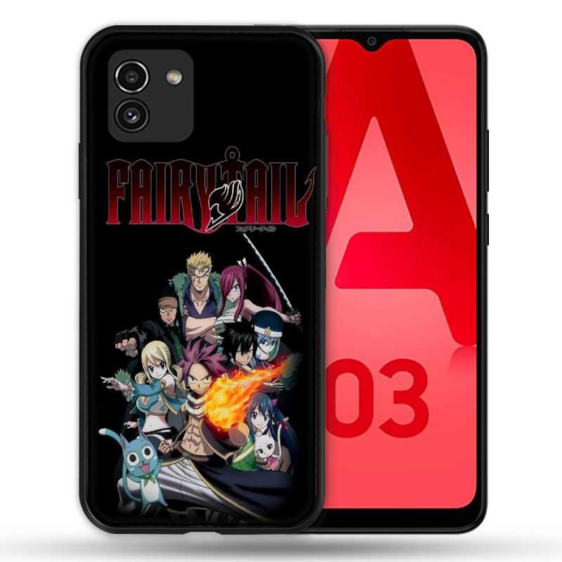 Coque Pour Samsung Galaxy A03 Manga Fairy Tail Logo Team