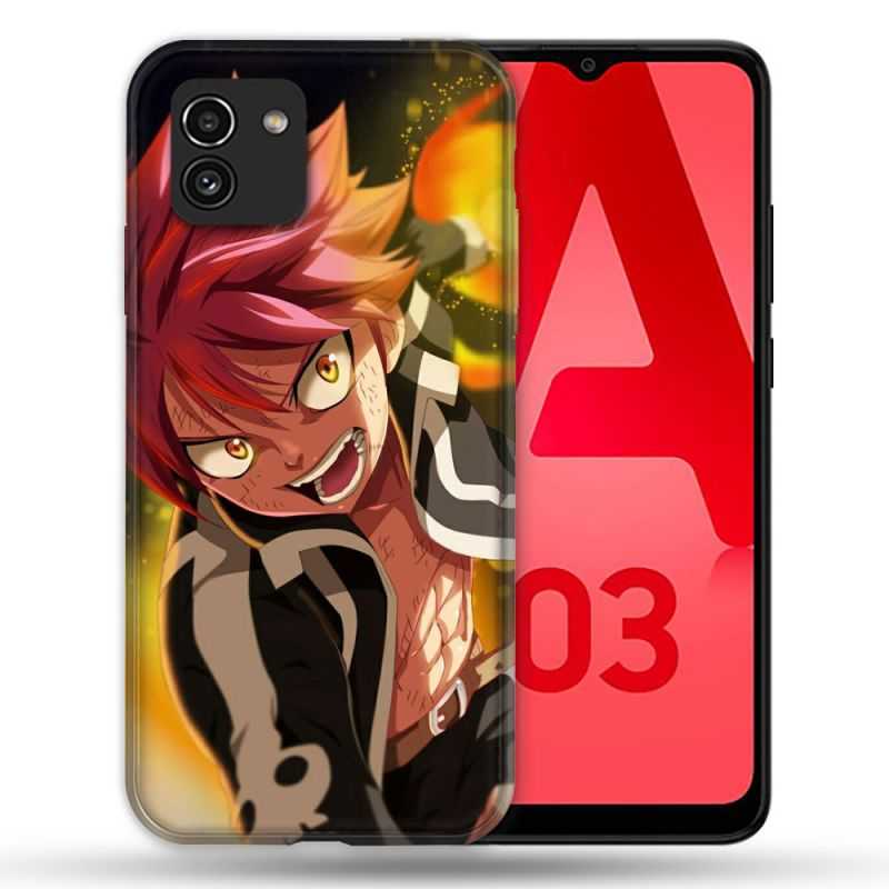 Coque Pour Samsung Galaxy A03 Manga Fairy Tail Natsu