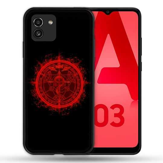 Coque Pour Samsung Galaxy A03 Manga Fullmetal Alchemist Logo