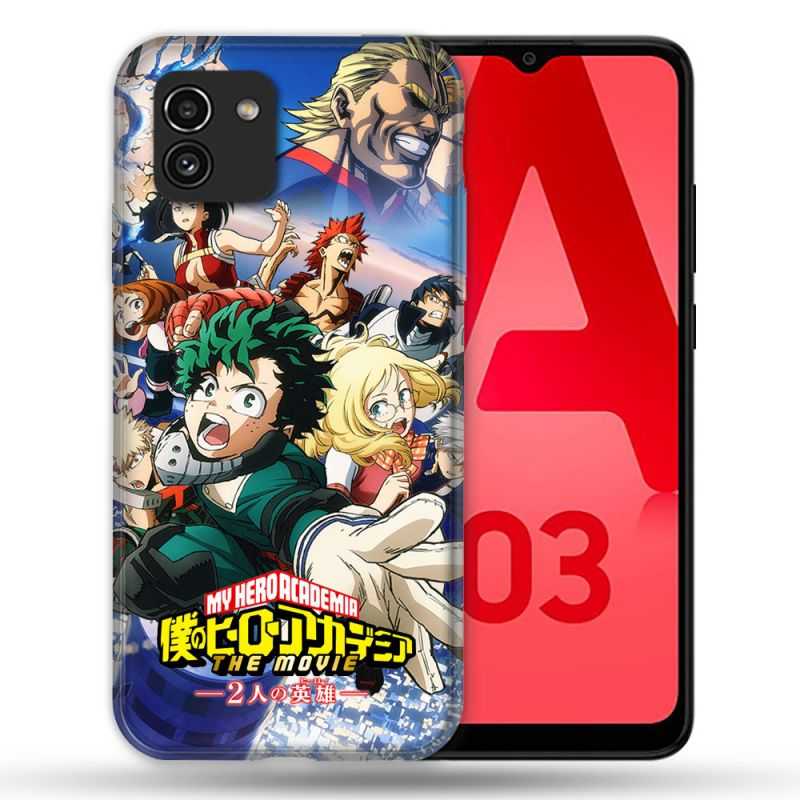 Coque Pour Samsung Galaxy A03 Manga My Hero Academia Affiche