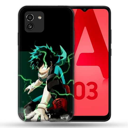 Coque Pour Samsung Galaxy A03 Manga My Hero Academia Deku