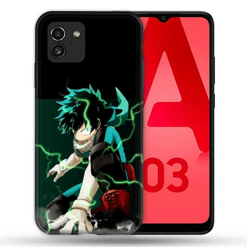 Coque Pour Samsung Galaxy A03 Manga My Hero Academia Deku