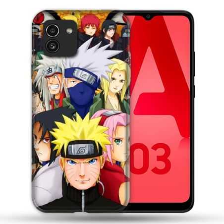 Coque Pour Samsung Galaxy A03 Manga Naruto Team
