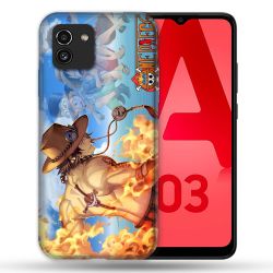 Coque Pour Samsung Galaxy A03 Manga One Piece Ace Color