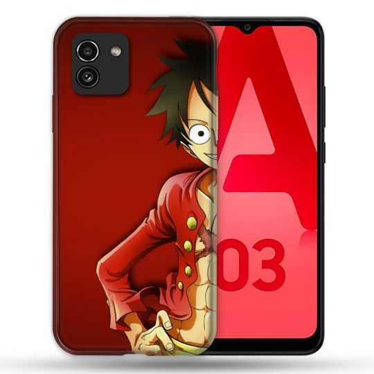 Coque Pour Samsung Galaxy A03 Manga One Piece Luffy