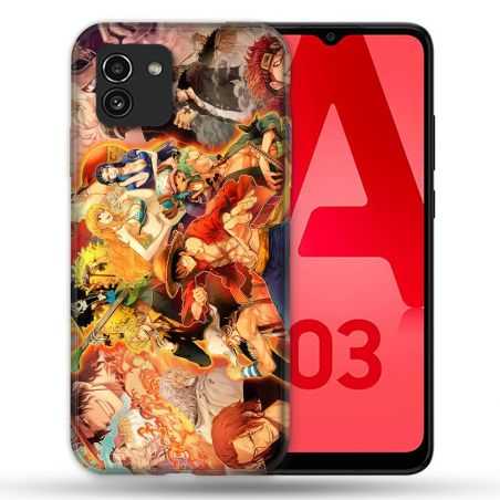 Coque Pour Samsung Galaxy A03 Manga One Piece Nakama