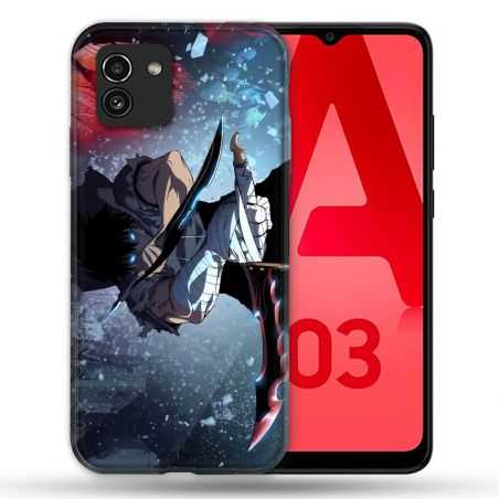 Coque Pour Samsung Galaxy A03 Manga Solo Leveling Sung Epee