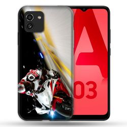 Coque Pour Samsung Galaxy A03 Moto Course GP R6