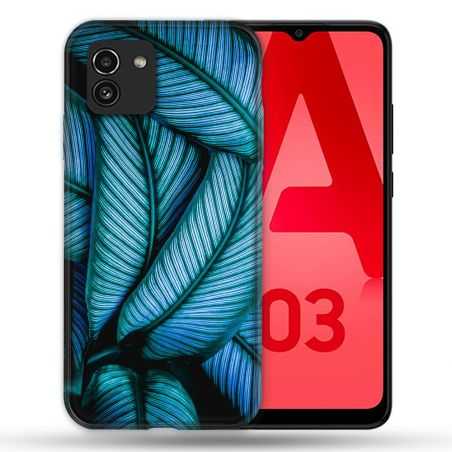 Coque Pour Samsung Galaxy A03 Nature Feuille Palmier