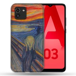 Coque Pour Samsung Galaxy A03 Peinture Le Cri