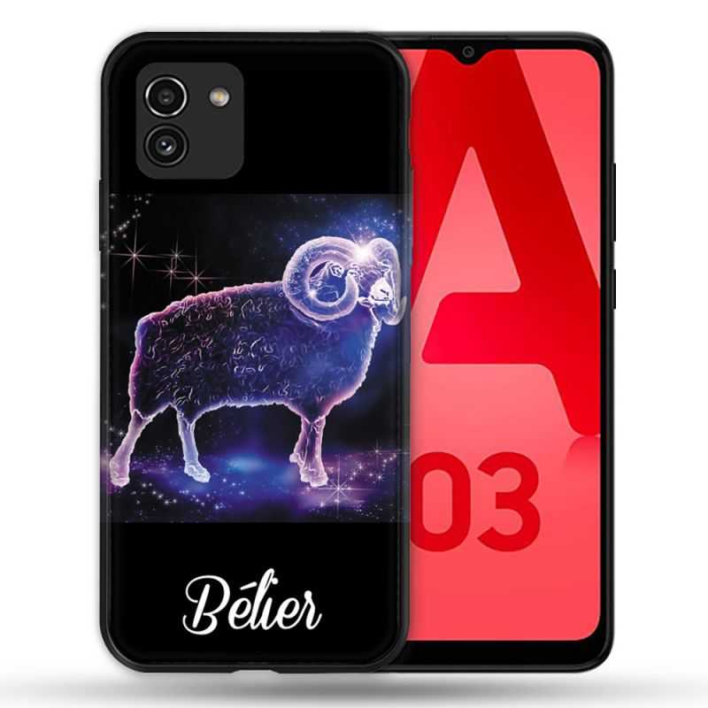 Coque Pour Samsung Galaxy A03 Signe Zodiaque 2 Bélier