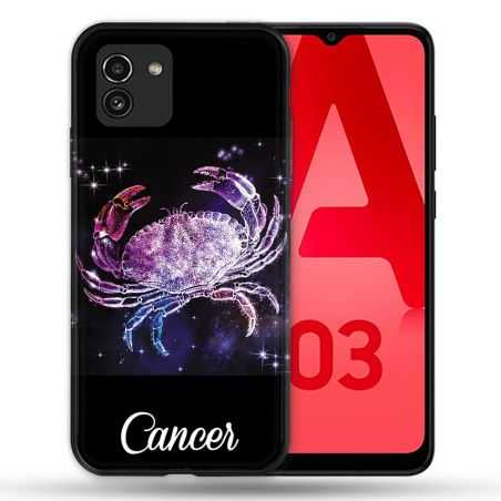 Coque Pour Samsung Galaxy A03 Signe Zodiaque 2 Cancer