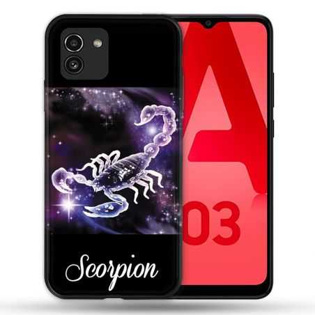 Coque Pour Samsung Galaxy A03 Signe Zodiaque 2 Scorpion