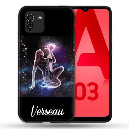 Coque Pour Samsung Galaxy A03 Signe Zodiaque 2 Verseau