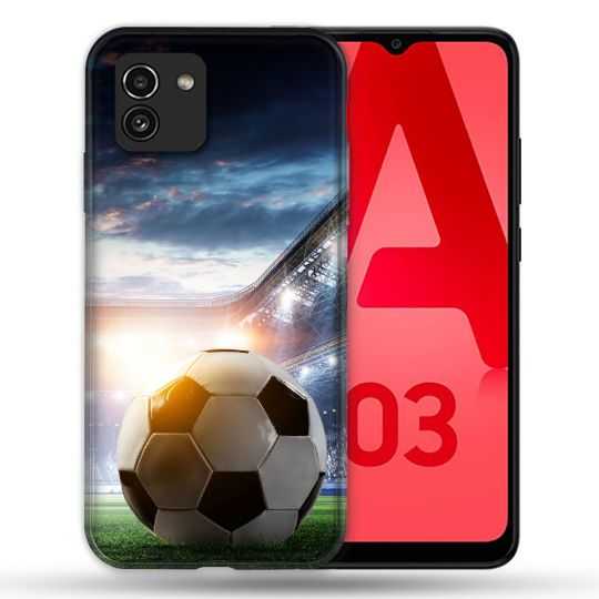 Coque Pour Samsung Galaxy A03 Sport Football Stade