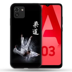 Coque Pour Samsung Galaxy A03 Sport Judo Noir