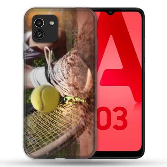 Coque Pour Samsung Galaxy A03 Sport Tennis Glissade