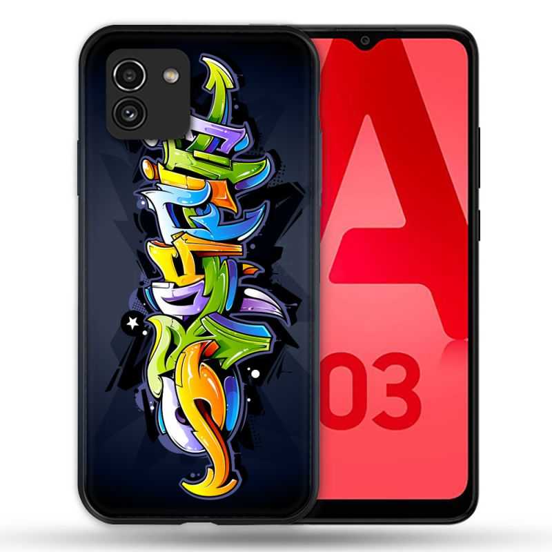 Coque Pour Samsung Galaxy A03 Street Art Graffiti