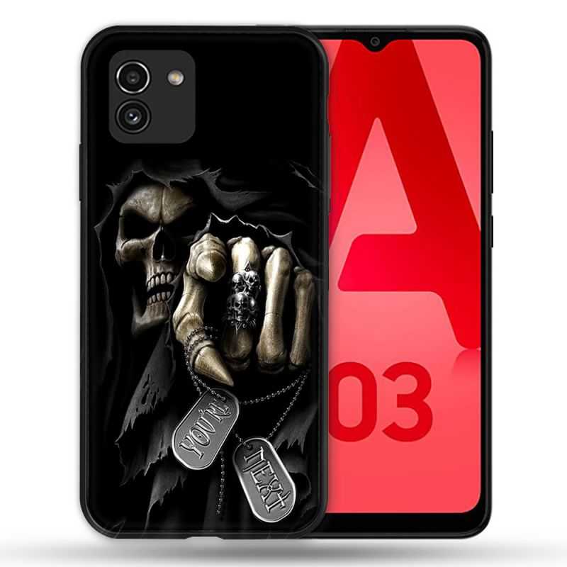 Coque Pour Samsung Galaxy A03 Tete de Mort Your Next