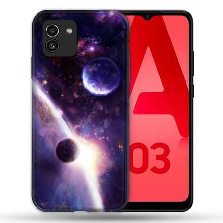 Coque Pour Samsung Galaxy A03 Univers Planete Stellaire
