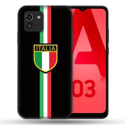 Coque Pour Samsung Galaxy A03 Voyage Italie 3 Noir
