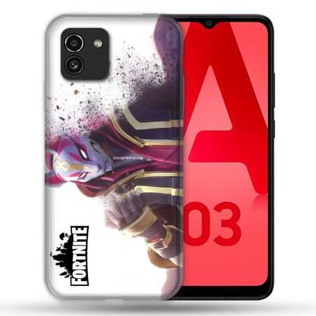 Coque Pour Samsung Galaxy A03 Fortnite Blanc