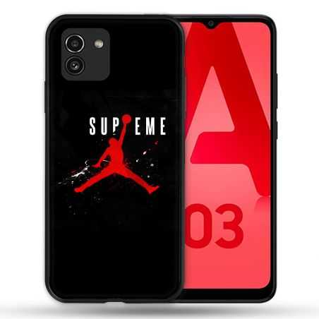 Coque Pour Samsung Galaxy A03 Jordan Supreme Noir
