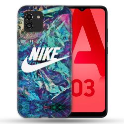 Coque Pour Samsung Galaxy A03 Nike Turquoise