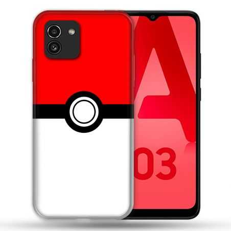 Coque Pour Samsung Galaxy A03 Pokemon Pokeball