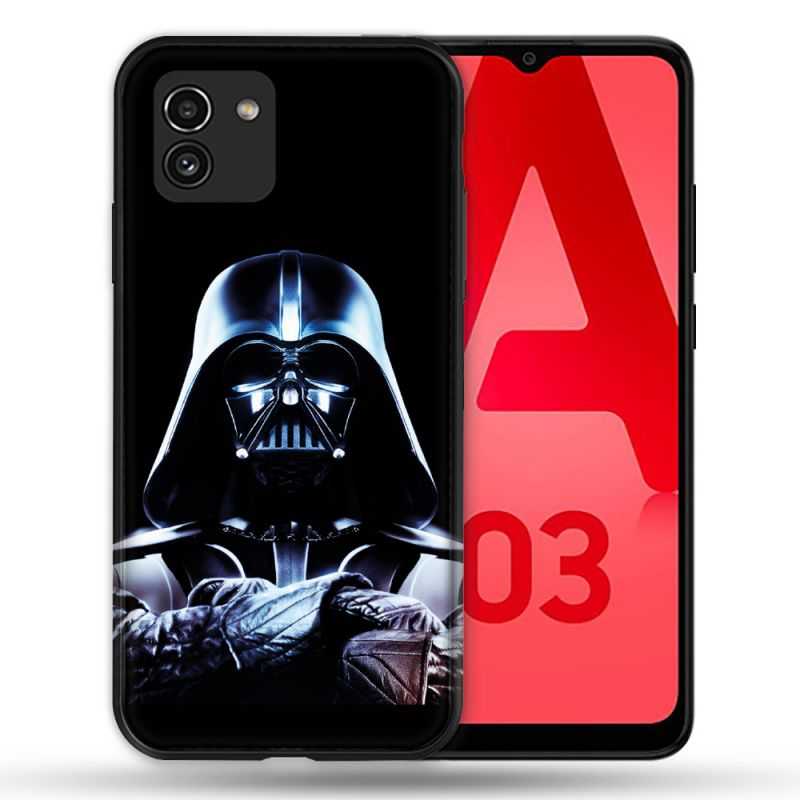 Coque Pour Samsung Galaxy A03 Star Wars - Dark Vador Noir