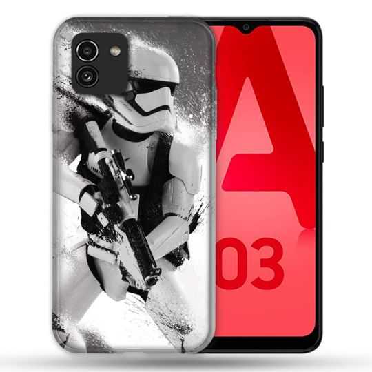 Coque Pour Samsung Galaxy A03 Star Wars - Trooper