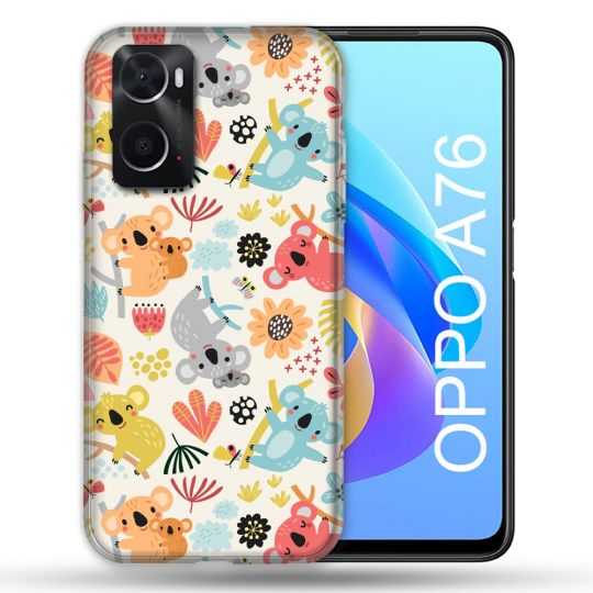 Coque Pour Oppo A76 Animal Koala Pattern