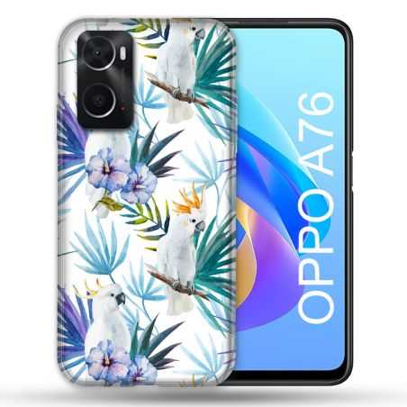 Coque Pour Oppo A76 Animal Perroquet Peinture